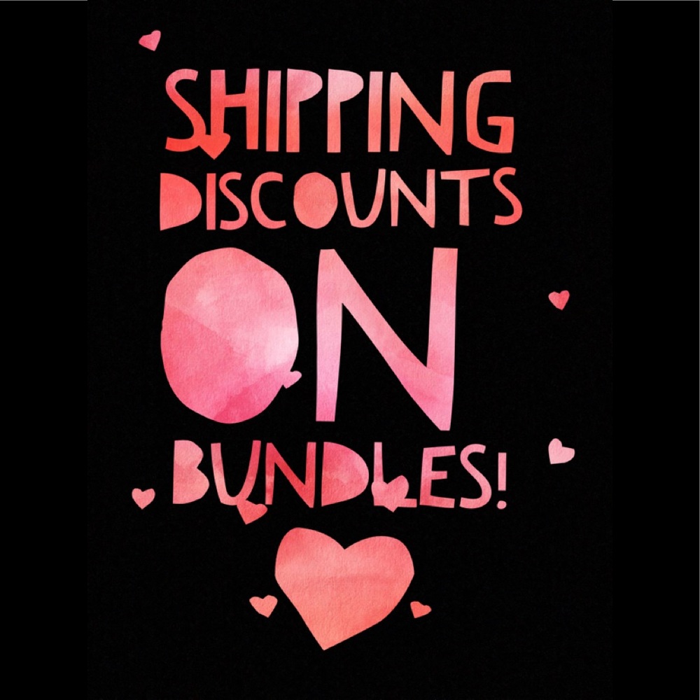 Shipping discounts on all bundles!